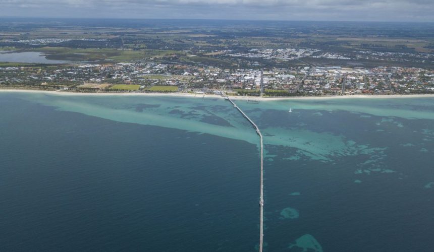 Enjoy the breathtaking view of Busselton Jetty, the sea view and coastal